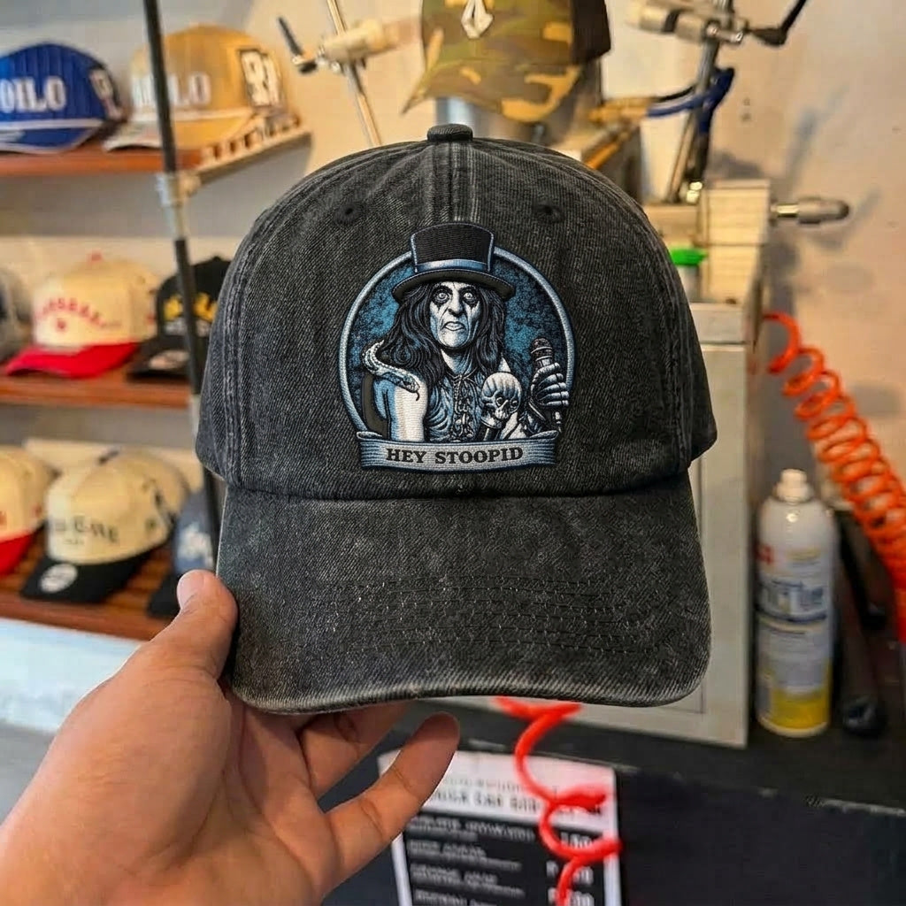 ACO Hey Stoopid Denim Cap