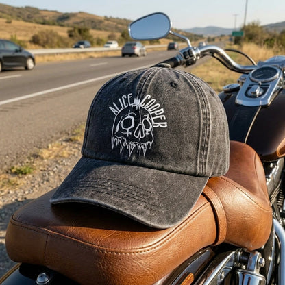 ACO Skull Graphic Denim Cap