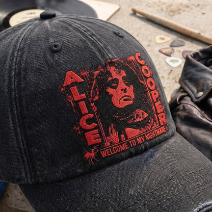ACO Welcome To My Nightmare Denim Cap