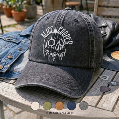 ACO Skull Graphic Denim Cap