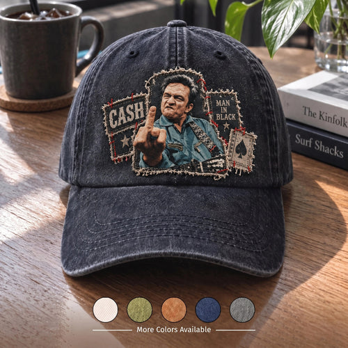 JCA Defiant Man In Black Denim Cap