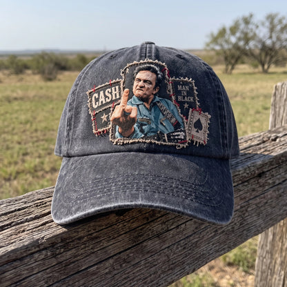 JCA Defiant Man In Black Denim Cap