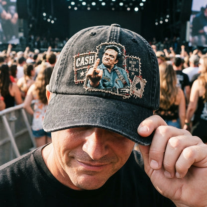 JCA Defiant Man In Black Denim Cap