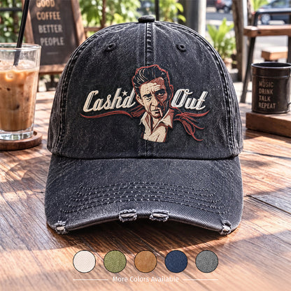 JCA Cashed Out Portrait Denim Cap