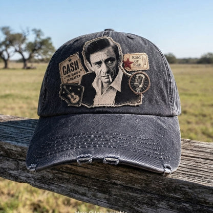 JCA Ring Of Fire Patch Denim Cap